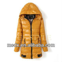 2015 new winter fashion yellow women down coat